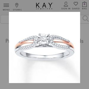 1/6 ctw ring from kay jewelers